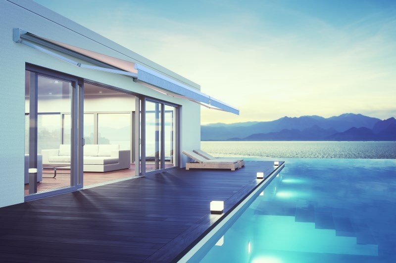 Полукассетные маркизы