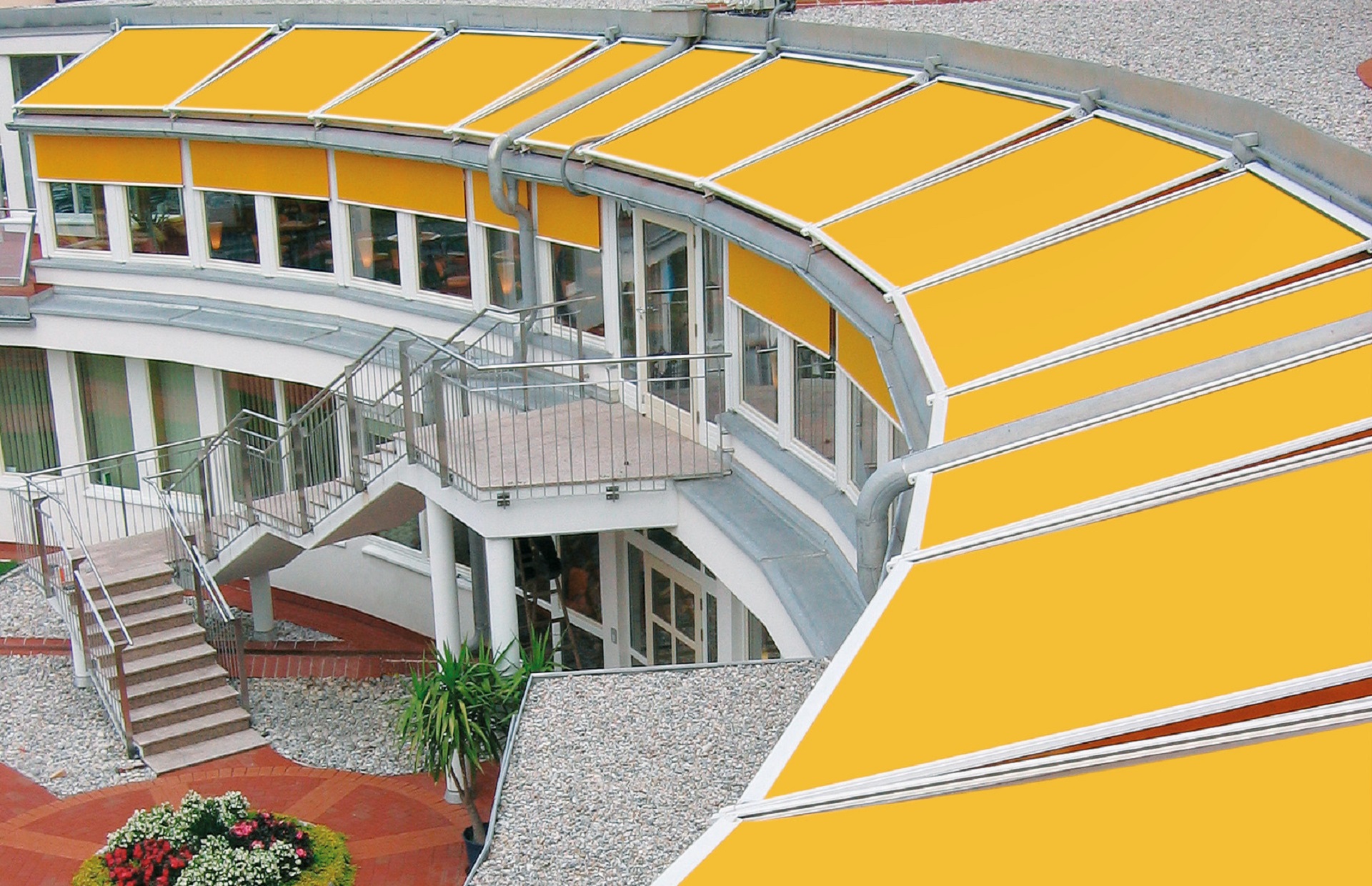 Горизонтальные маркизы