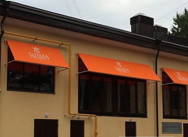 Фасадные маркизы